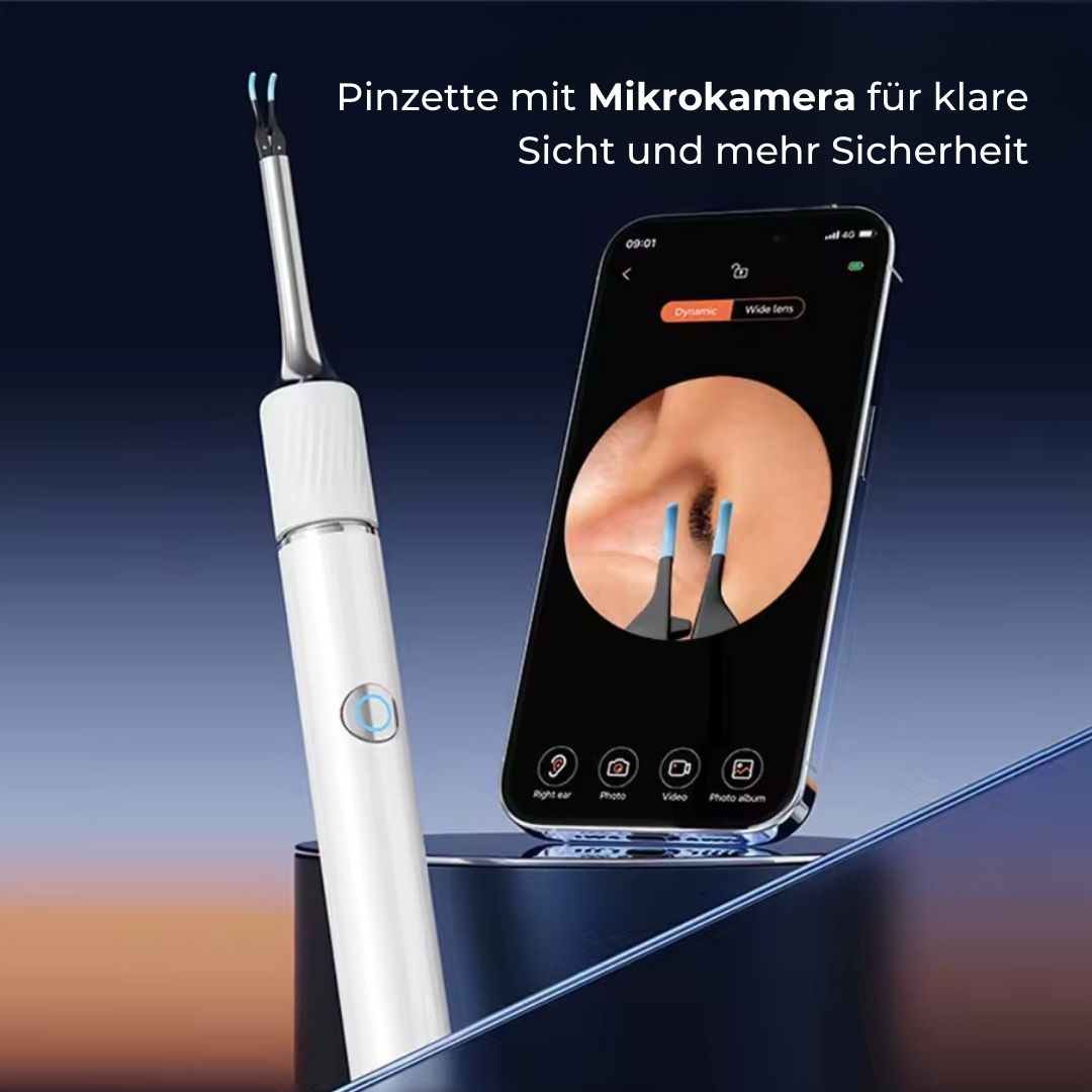 Smart Ohrreiniger – kabellos mit Kamera (Android/iOS)