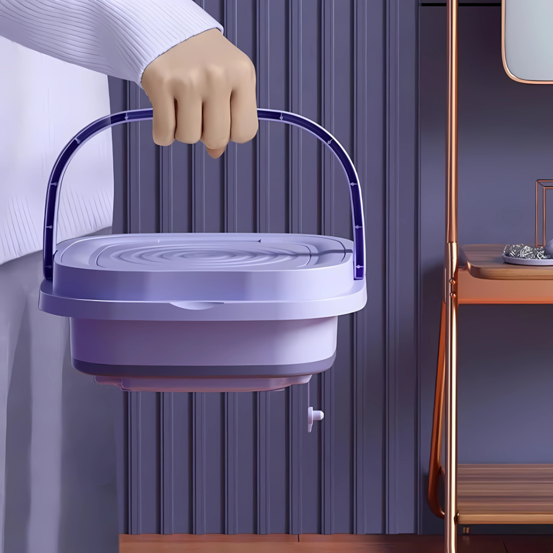 Mini Waschmaschine Faltbar – Tragbar & Ideal für Unterwäsche